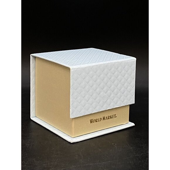 World Market Li Bien Glass Ornament Butterfly & Flowers - Picture 4 of 12